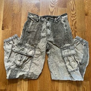 Urban Outfitters Tan Cargo Utility Joggers